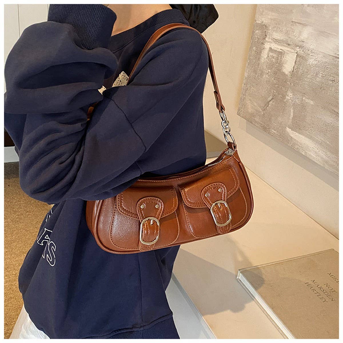 Fashion Mini Handbag – Versatile Crossbody Bag_CUAB00320: MUDCOLOR / (OS) 1