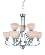 Craftmade - 25329-SN - Nine Light Chandelier - Raleigh - Satin Nickel