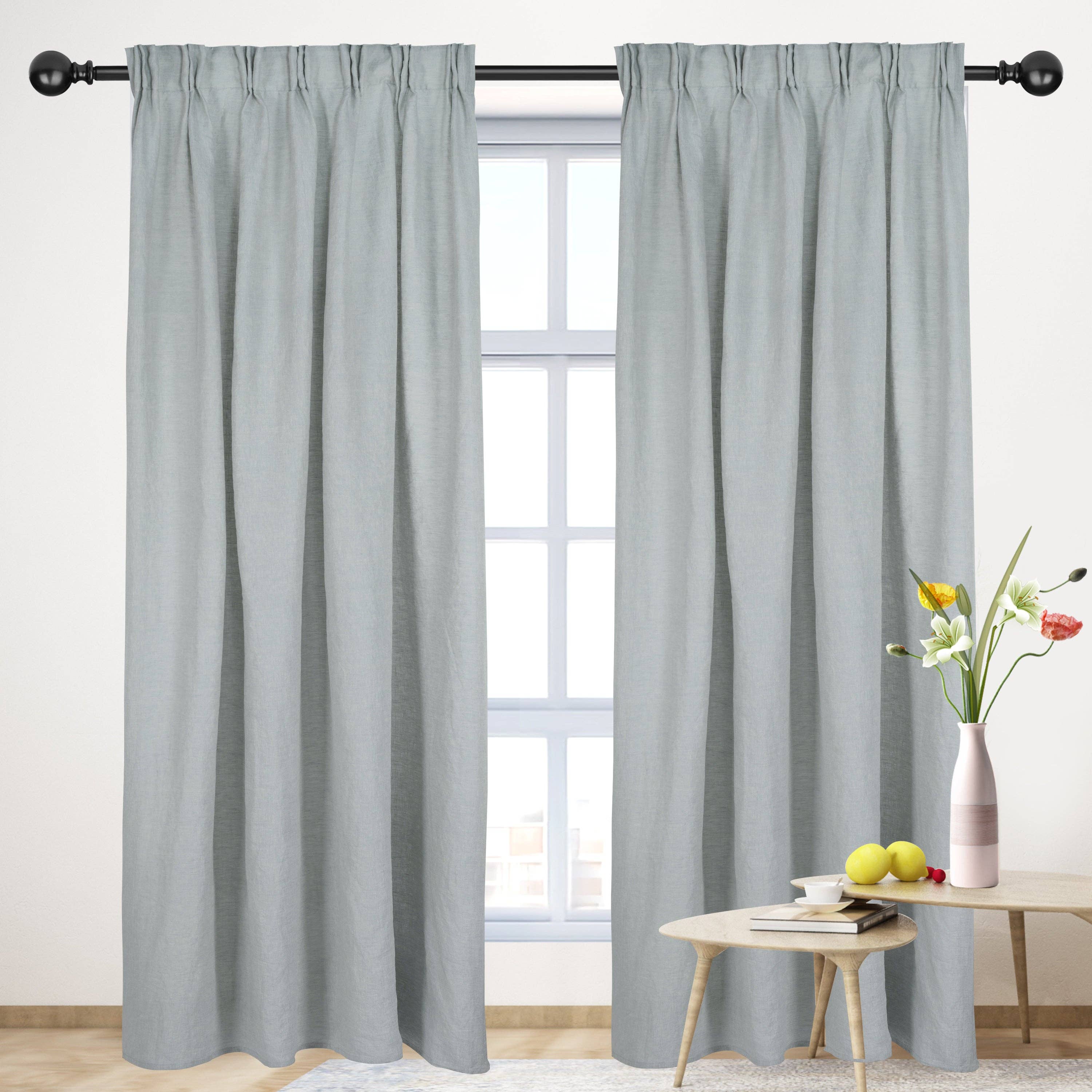 Basic Curtain: White / Cotton Lining / 5096