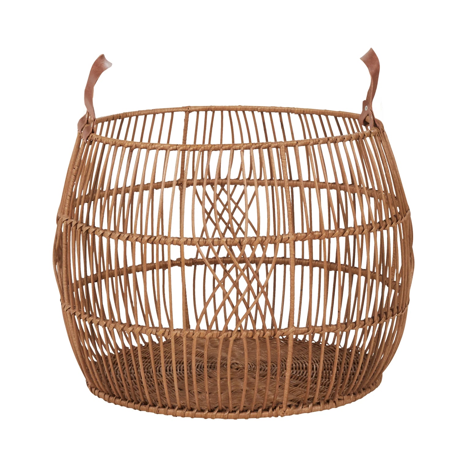 Rattan Iron Basket - 2 Colors