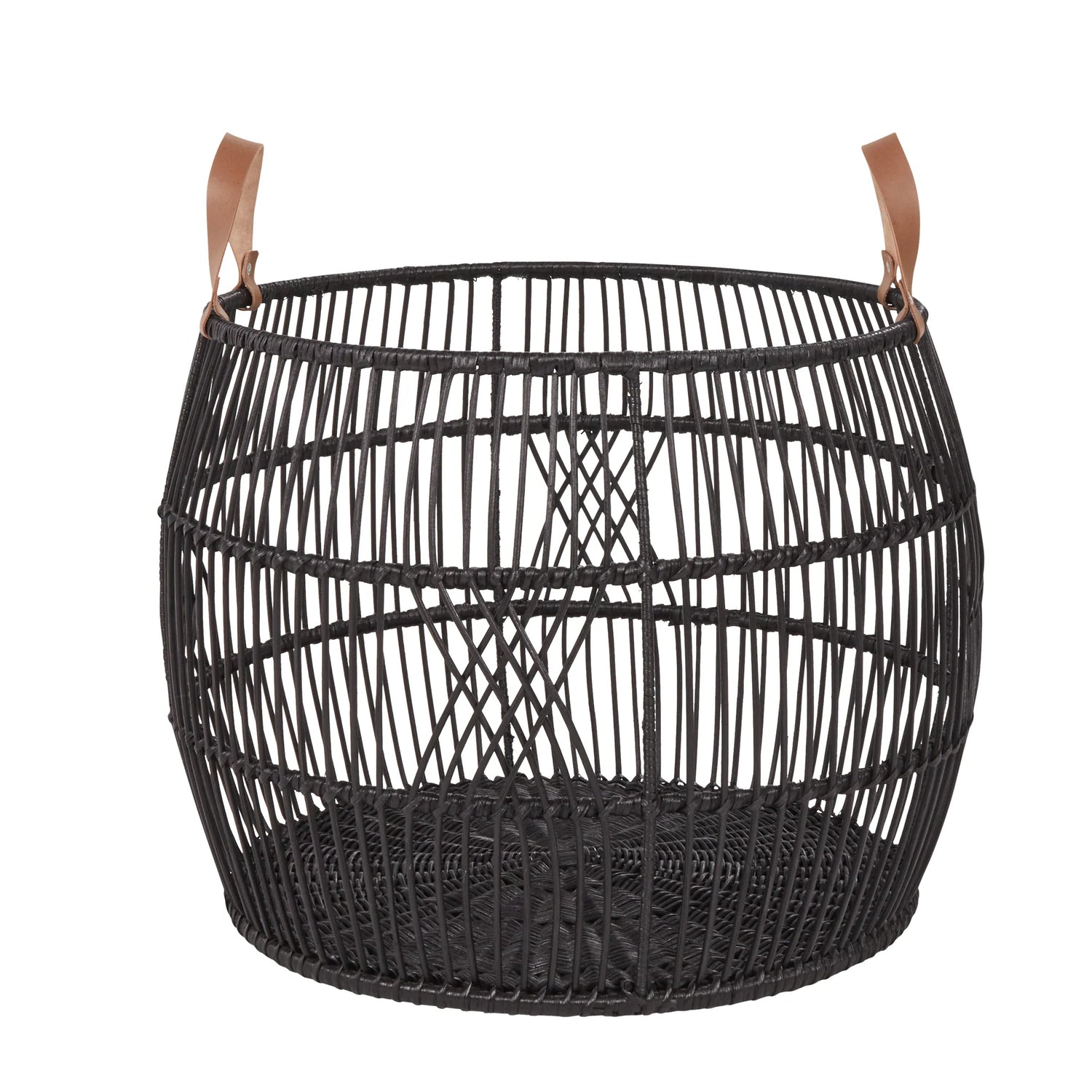 Rattan Iron Basket - 2 Colors