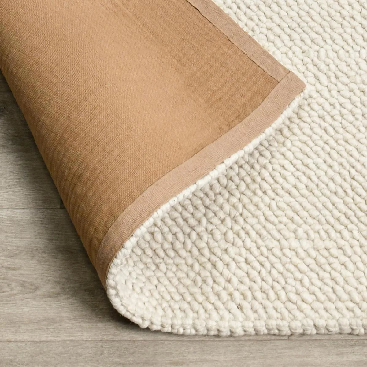 Cosi Wool/Jute Ivory Rug