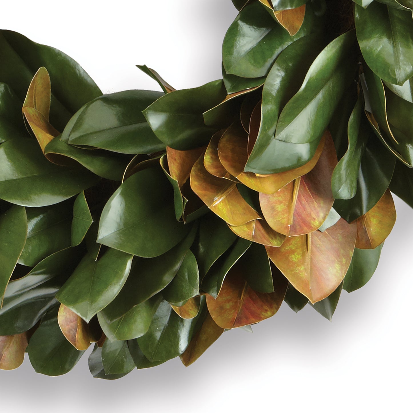 GRAND MAGNOLIA LEAF WREATH 30"