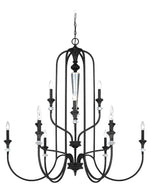 Craftmade - 26712-MBS - 12 Light Chandelier - Boulevard - Mocha Bronze/Silver