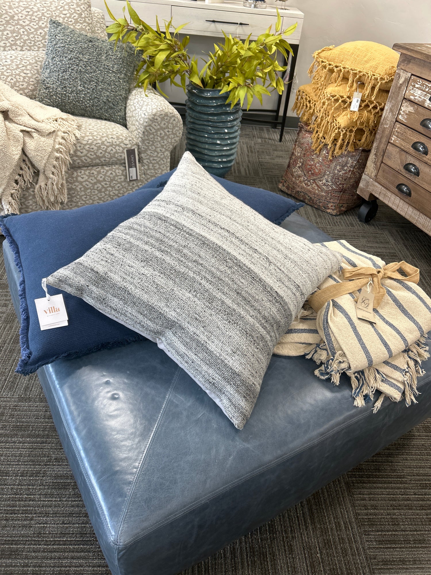 Sabra/Gray/Ivory Pillow