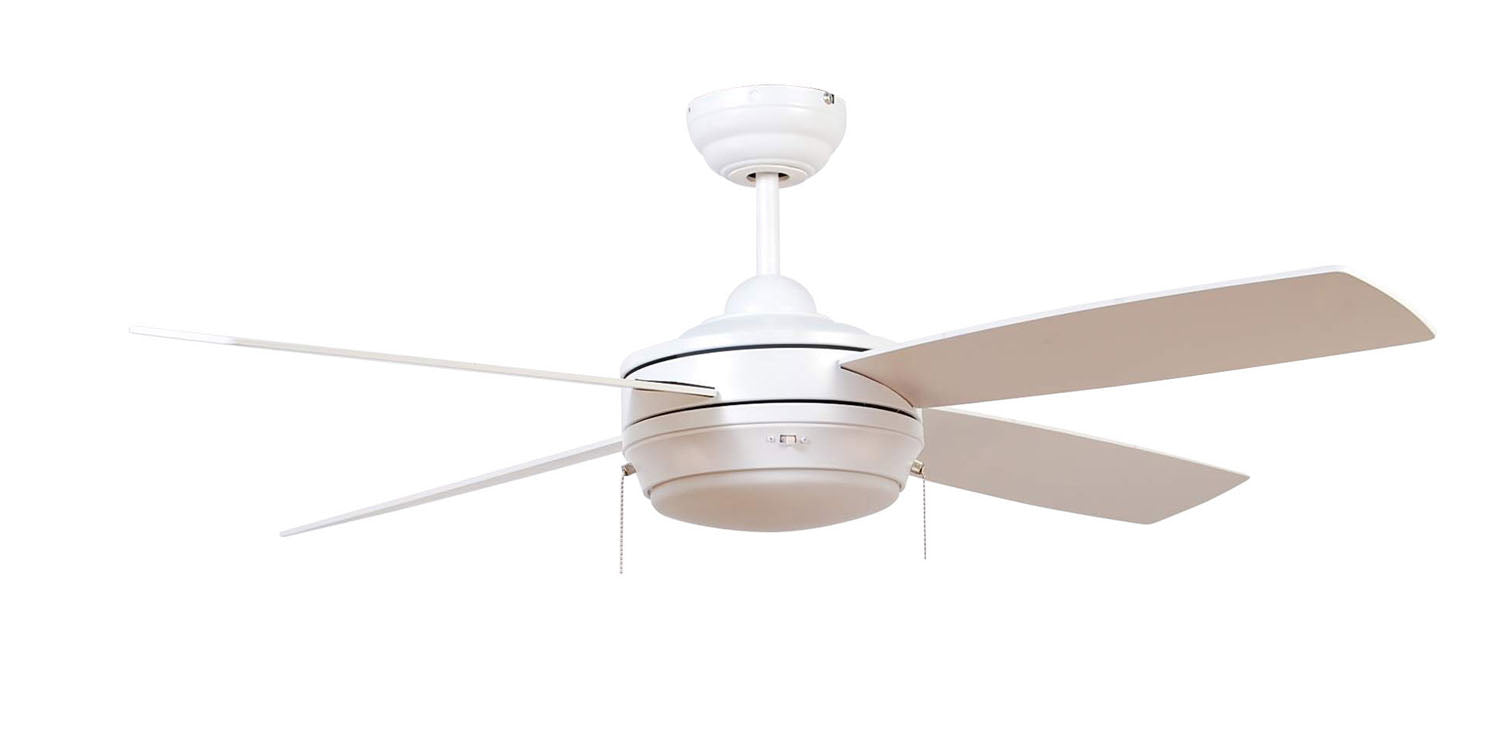 Craftmade - LAV52MWW4LK-LED - 52"Ceiling Fan - Laval 52 - Matte White