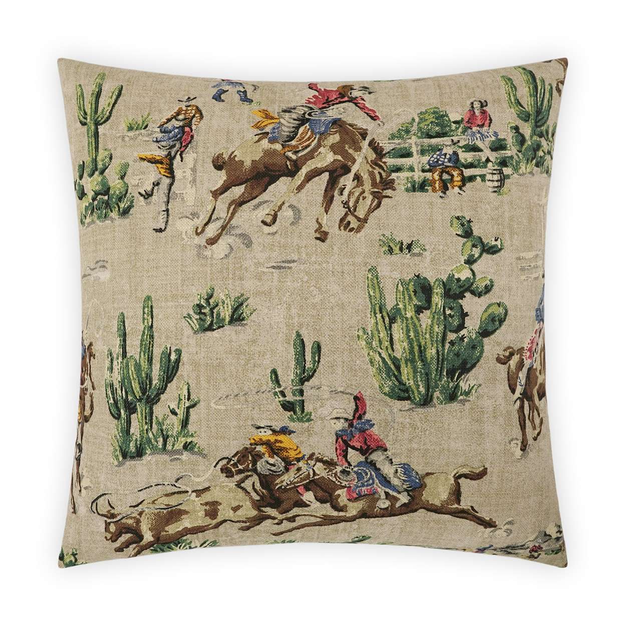 Dude Ranch Pillow 20x20