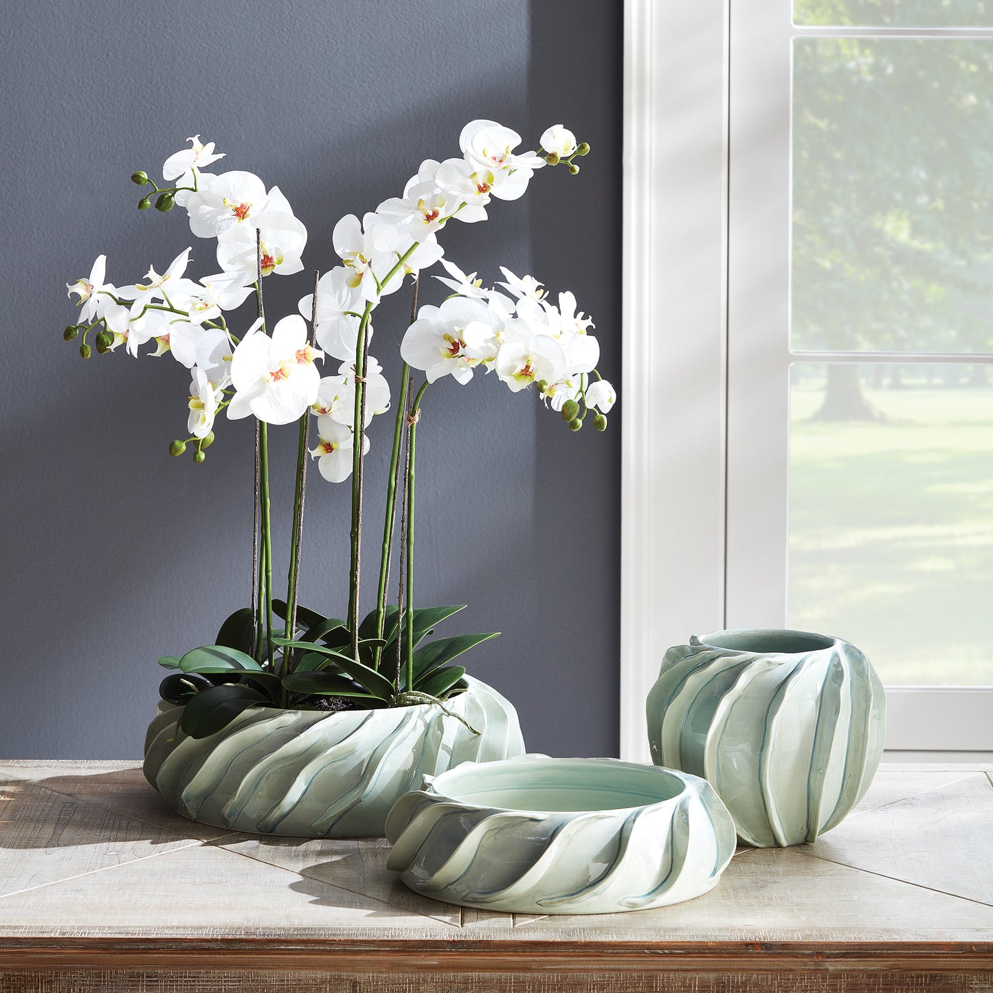 PHALAENOPSIS BOWL DROP-IN 31.5"