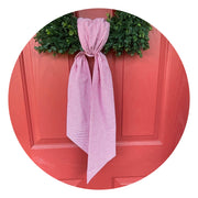 Seersucker Sash: Navy / 44 inches