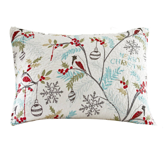 Mistletoe Pillow Sham: King Sham