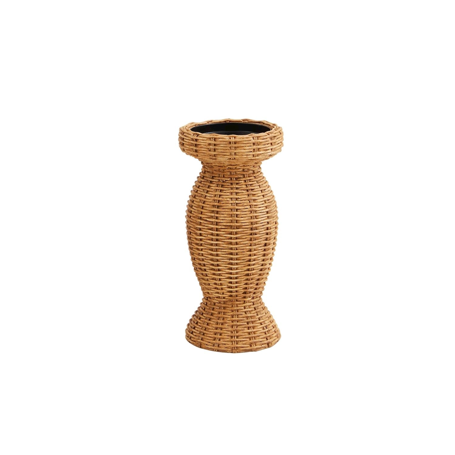 Resin Woven Candlestick - 3 Sizes