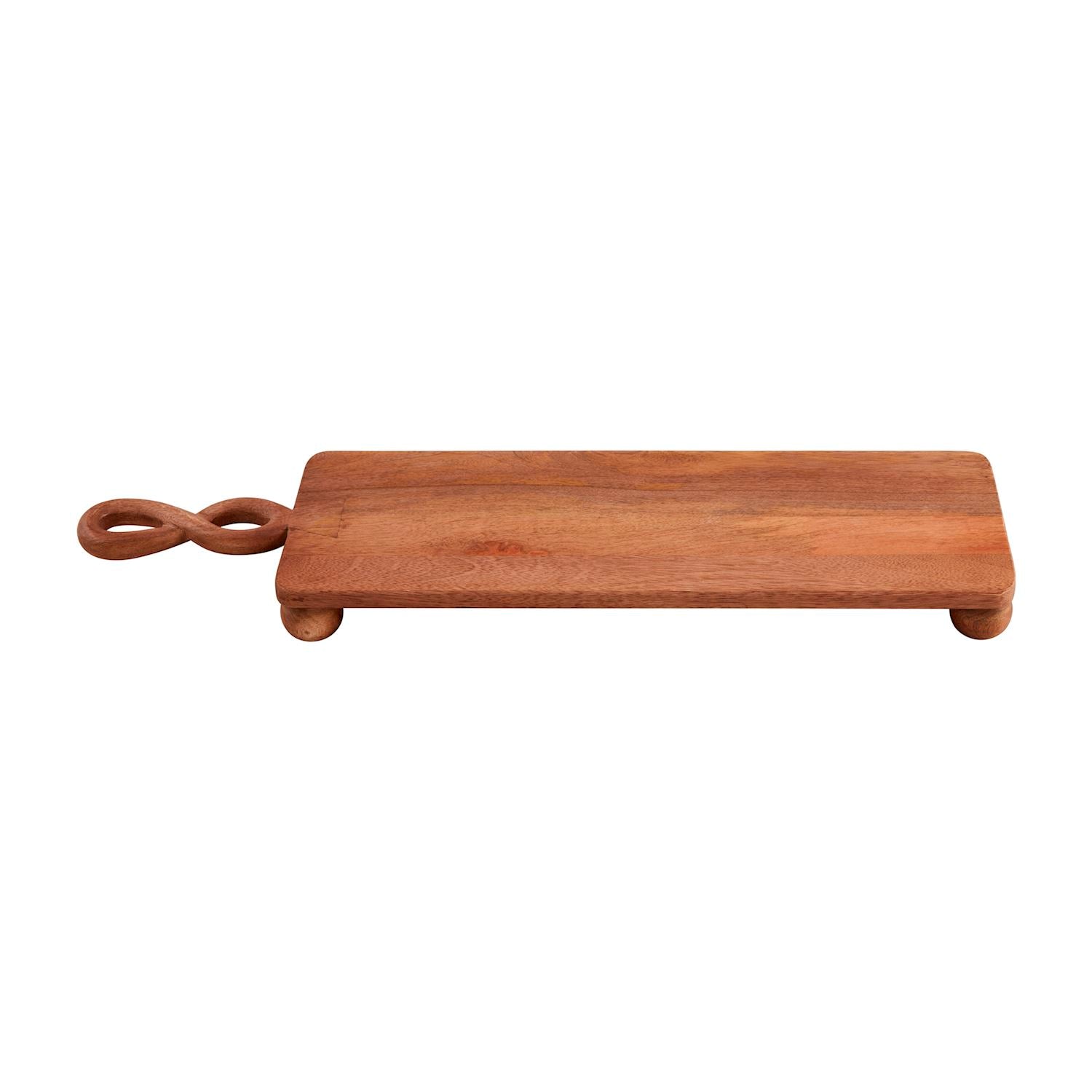 Twisted Handle Footed Board