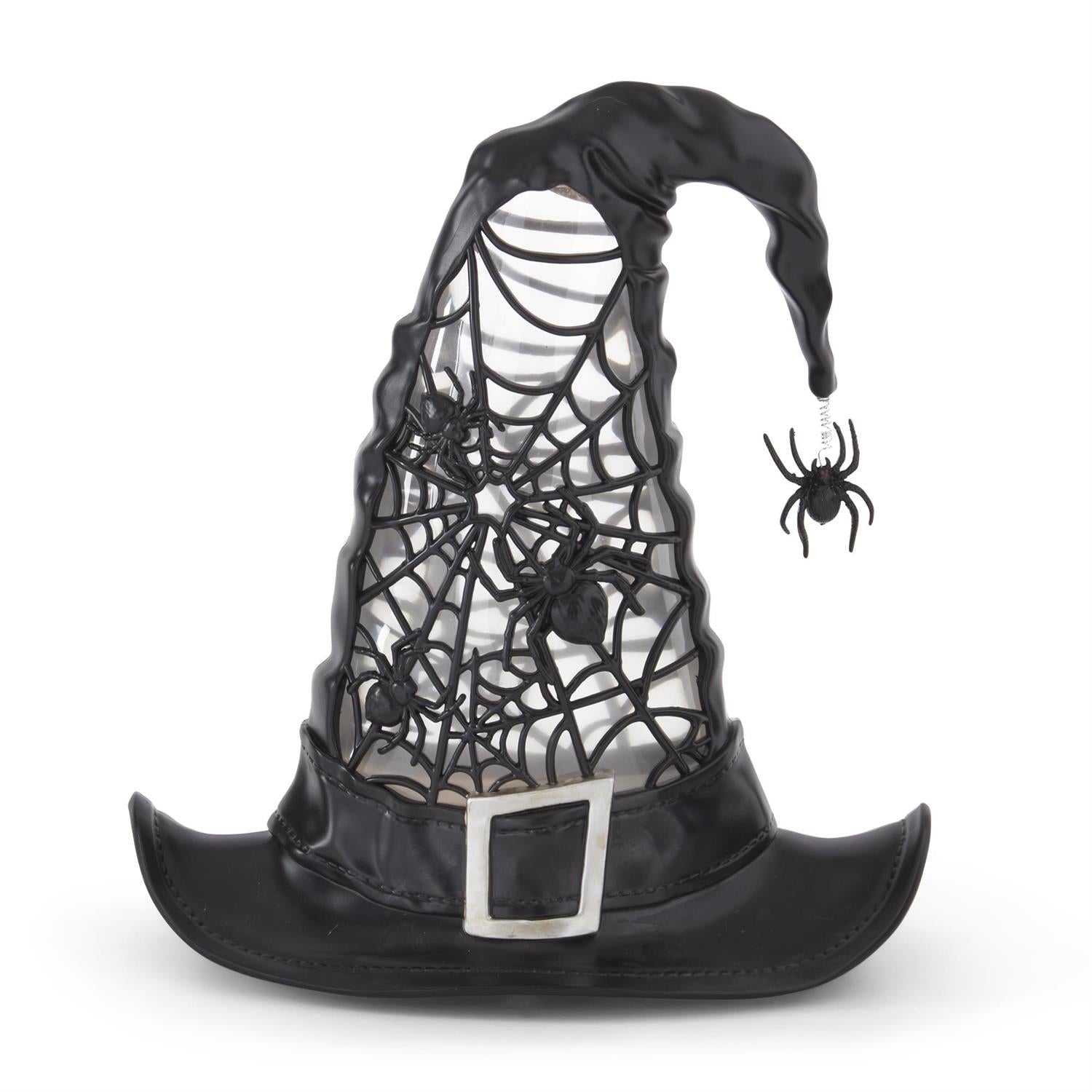 9.75 Inch Water Spinning LED Witch Hat