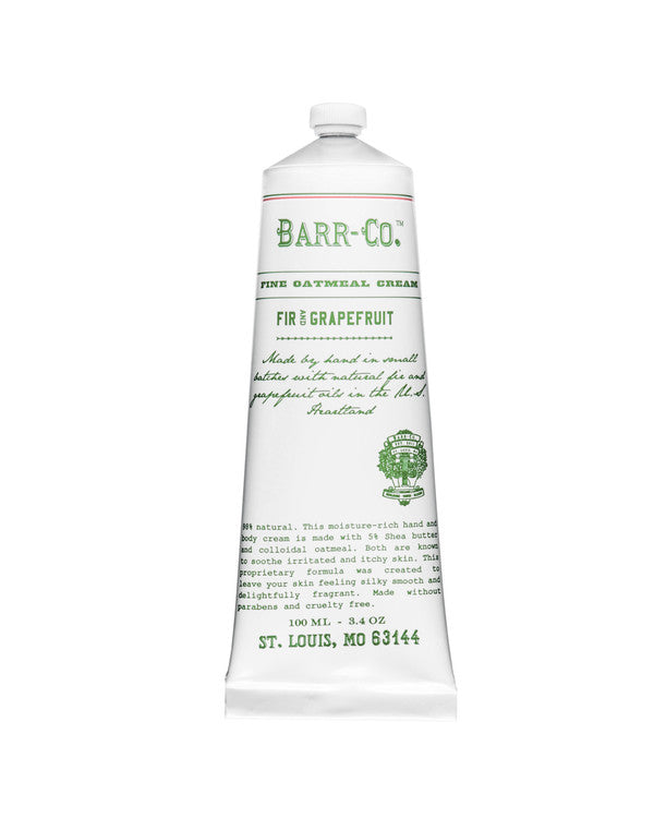Fir & Grapefruit Hand & Body Cream - Barr-Co.