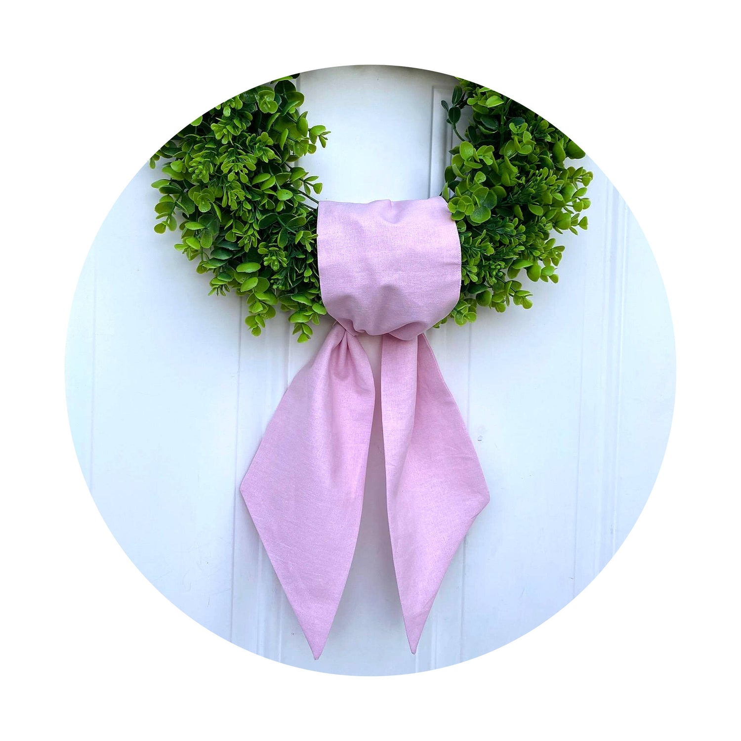 Linen Sashes: Mango / 54 inches