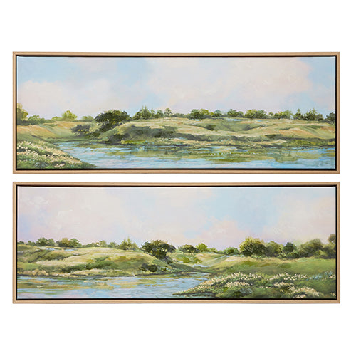 Landscape Textured Framed Wall Art - 31.25"