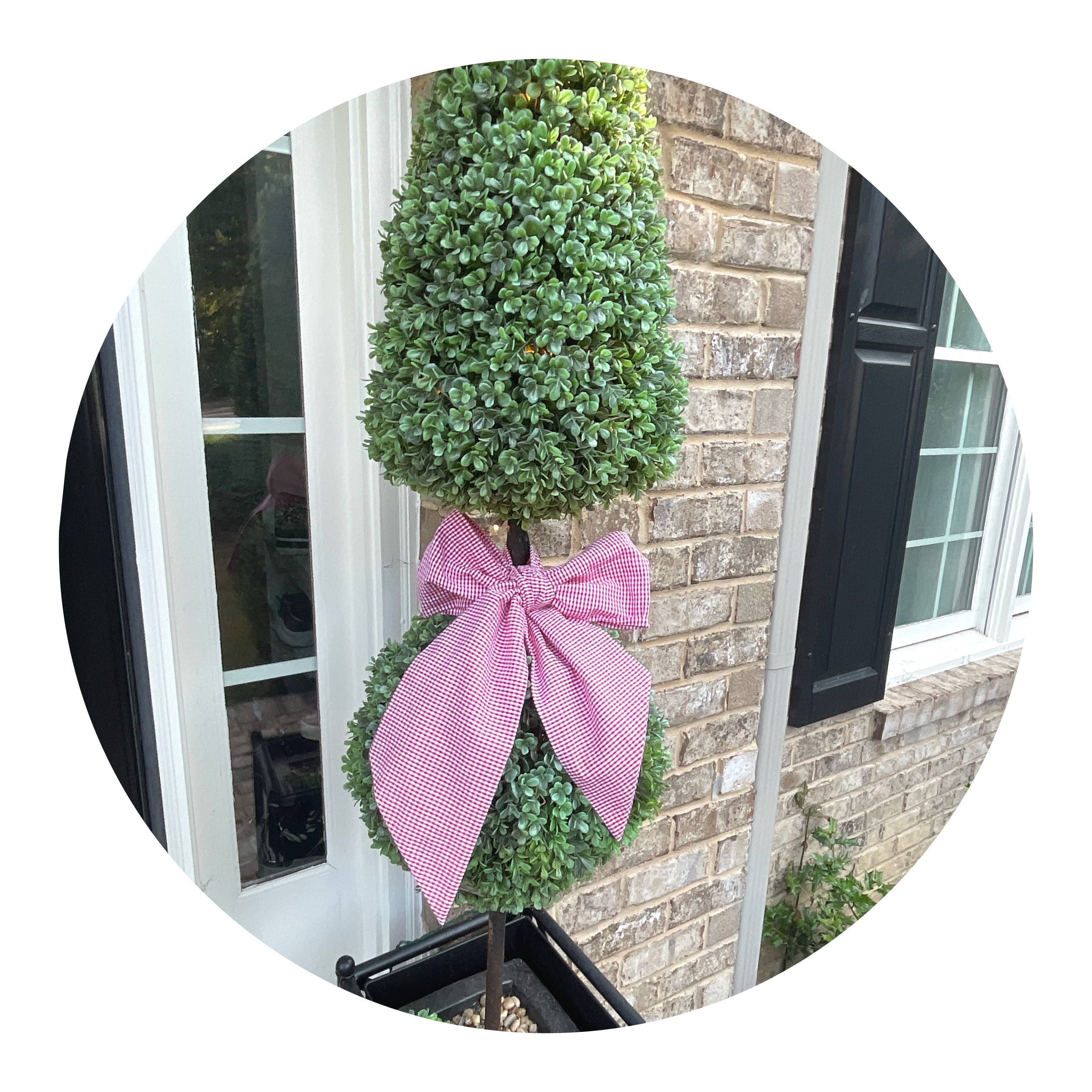 Seersucker Sash: Navy / 44 inches