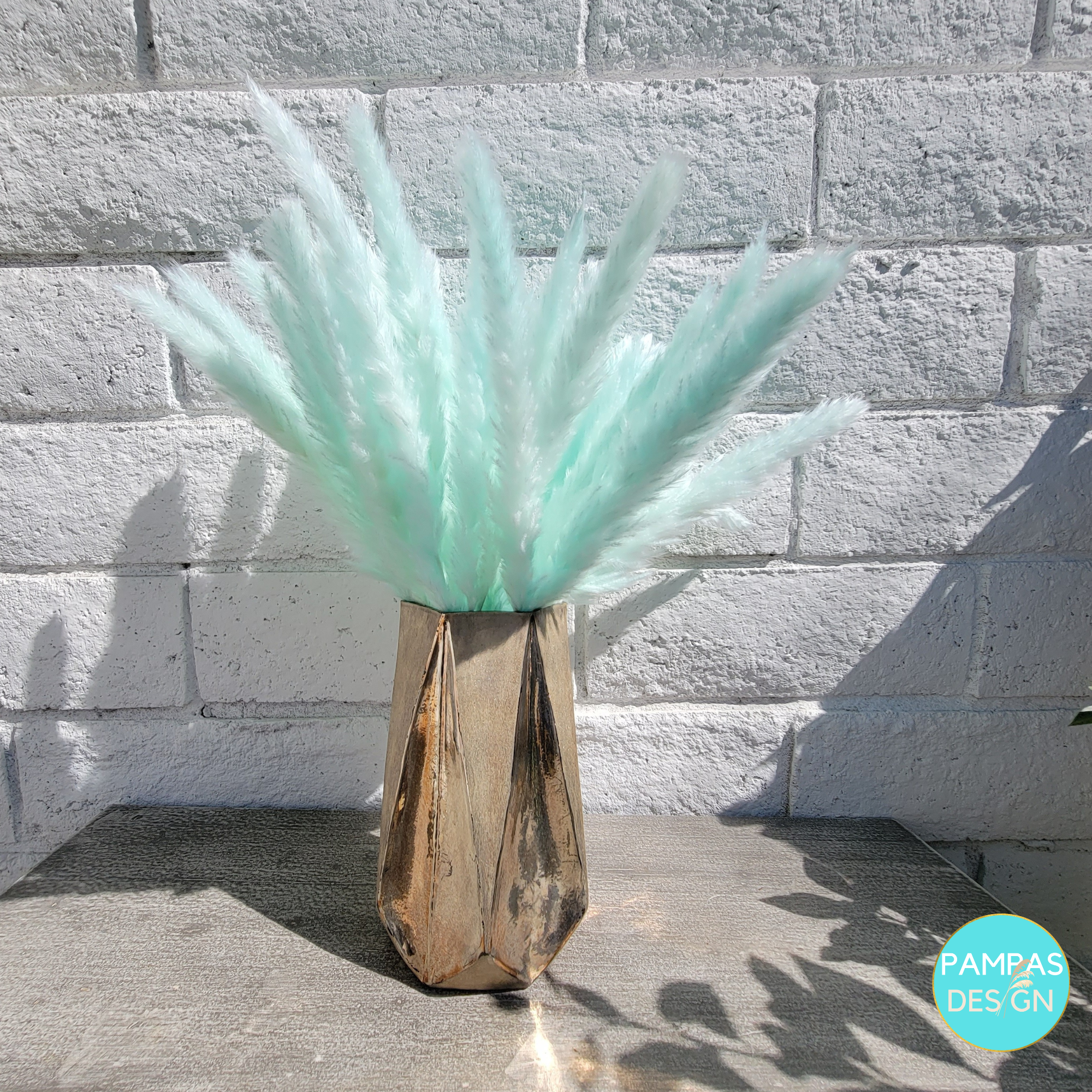 Pampas Grass Brown 30 Stems: 30 Stems / Natural Brown