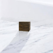 Wood Boxes Flower Planter Holder : Walnut / 5" x 5" x 5"