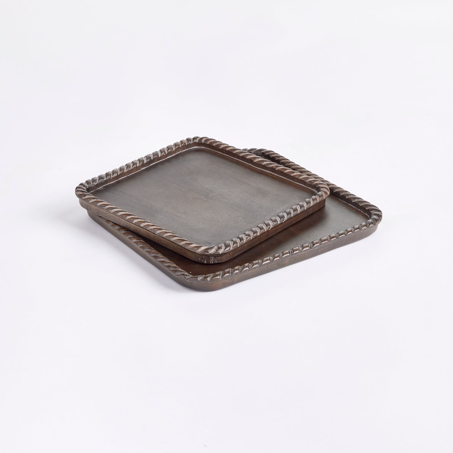 Langley Square Trays, Set Of 2