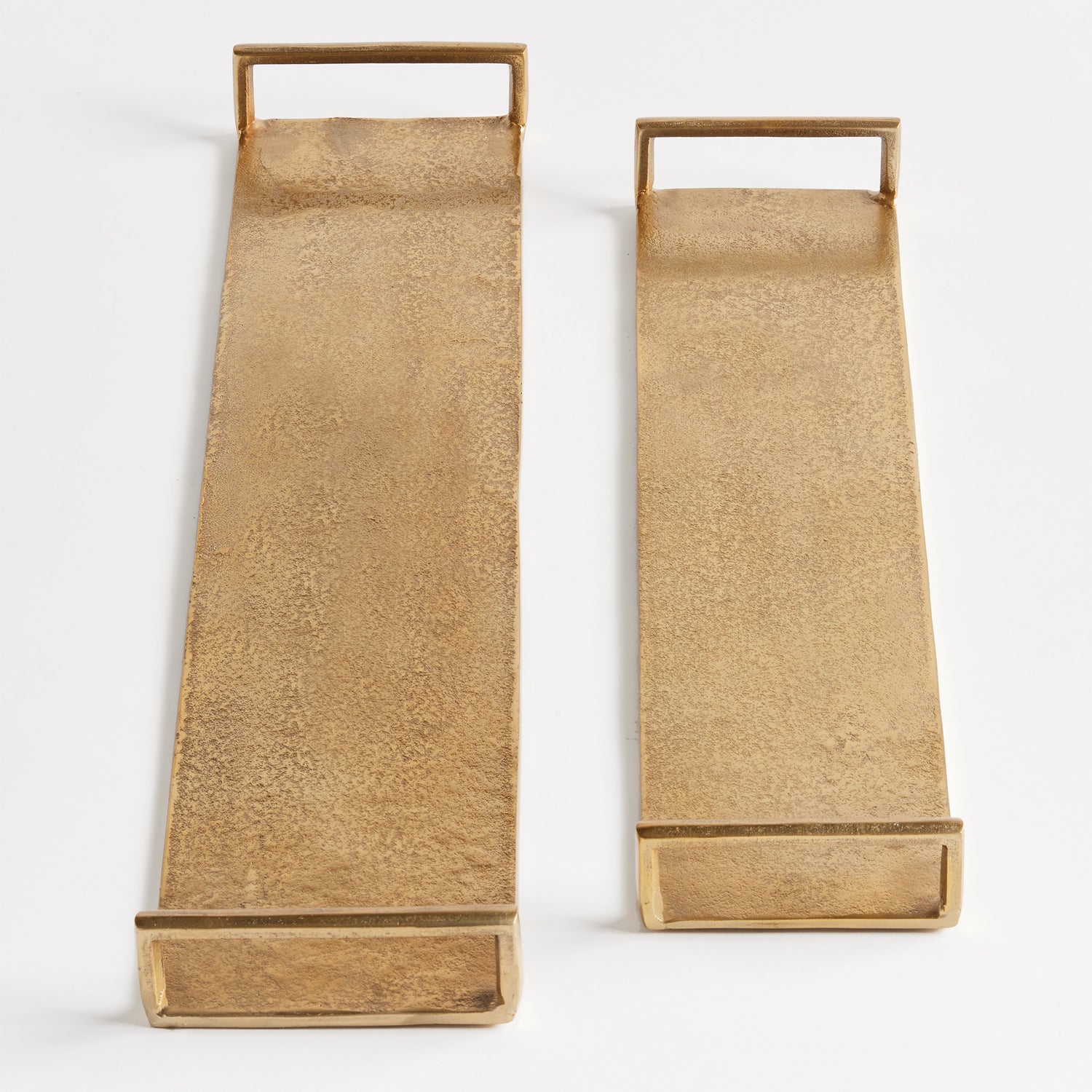 Elora Decorative Narrow Trays, Set Of 2