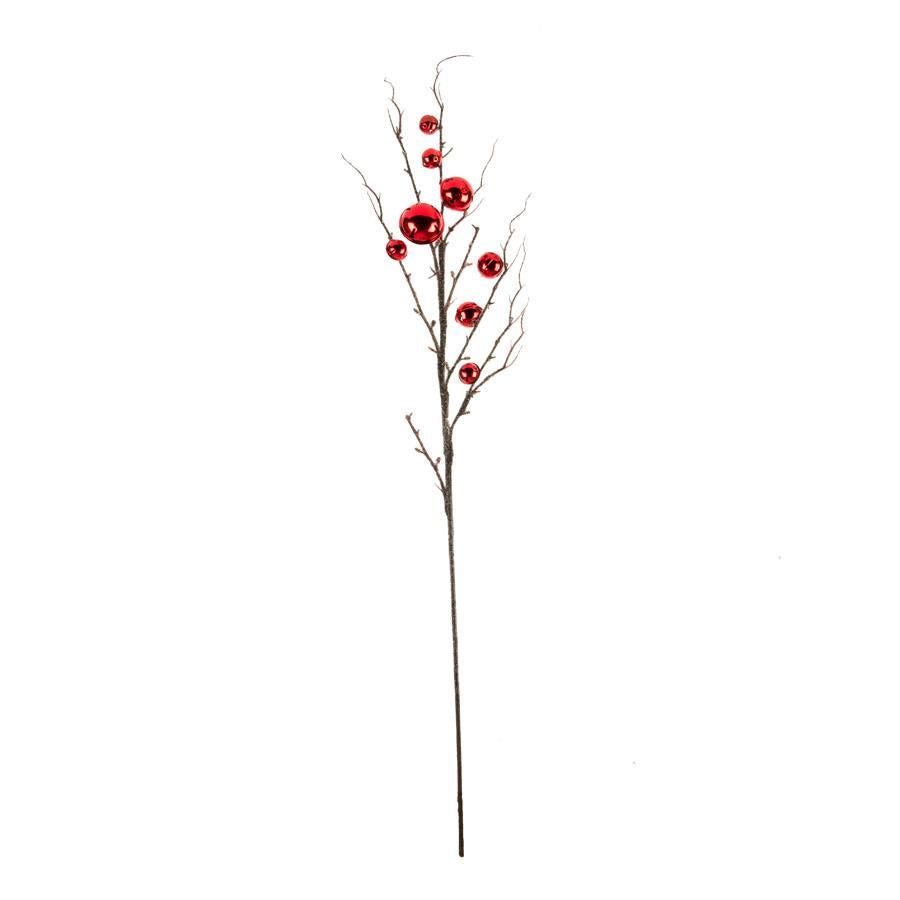 Red Jingle Bell Stem - 36"