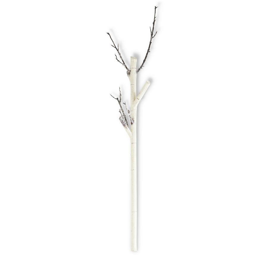 41 Inch Icy Birch Branch w/ Twigs