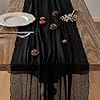 Beige Gauze Rustic Cheesecloth Table Runner 120 Inch 10 FT