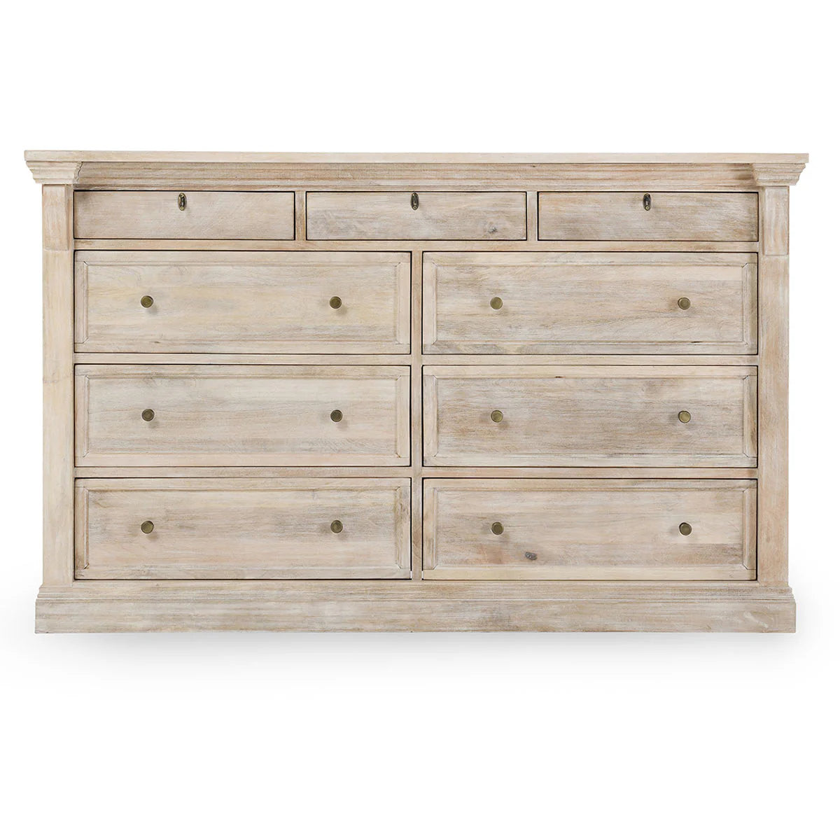 Adelaide Solid Wood 9 Dwr Dresser