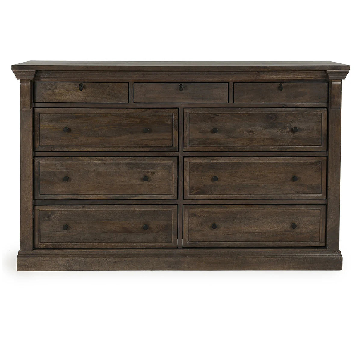 Adelaide Solid Wood 9 Dwr Dresser