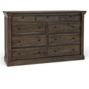 Adelaide Solid Wood 9 Dwr Dresser