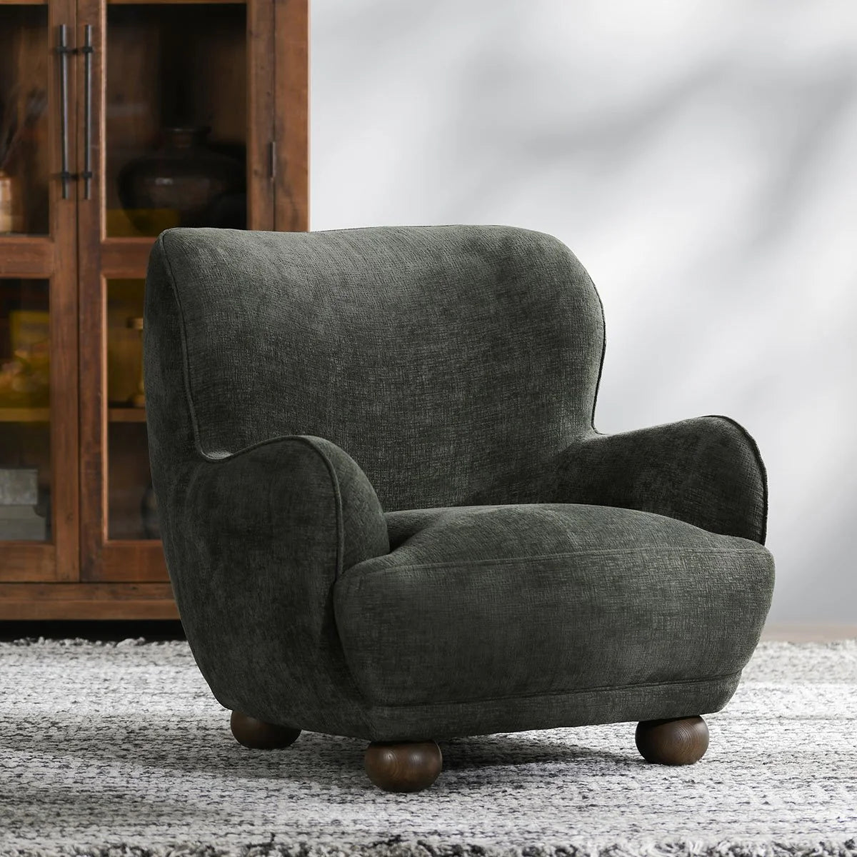 Penelope Upholstered Accent Chair - 2 Colors