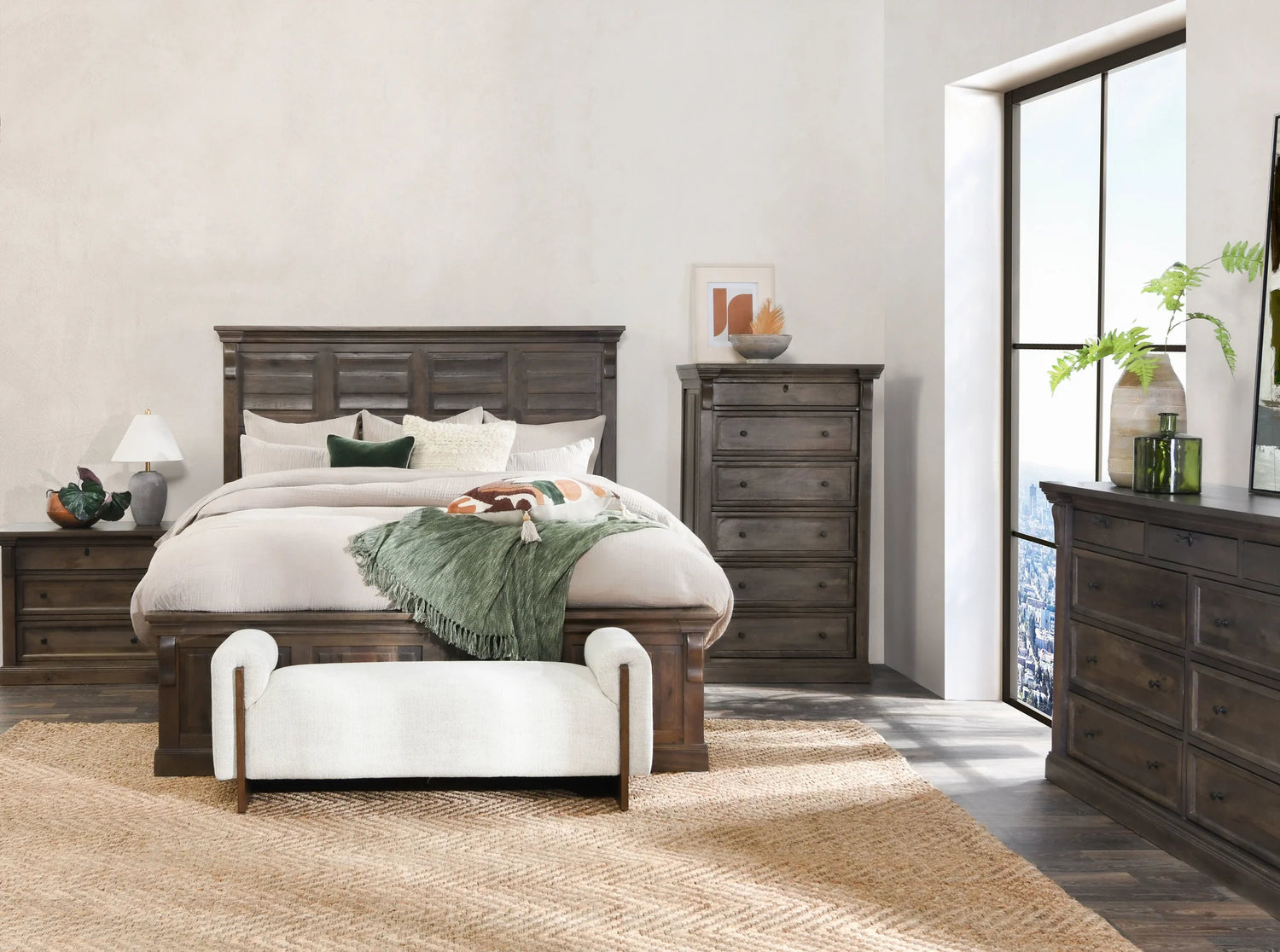 Adelaide Solid Wood Bed