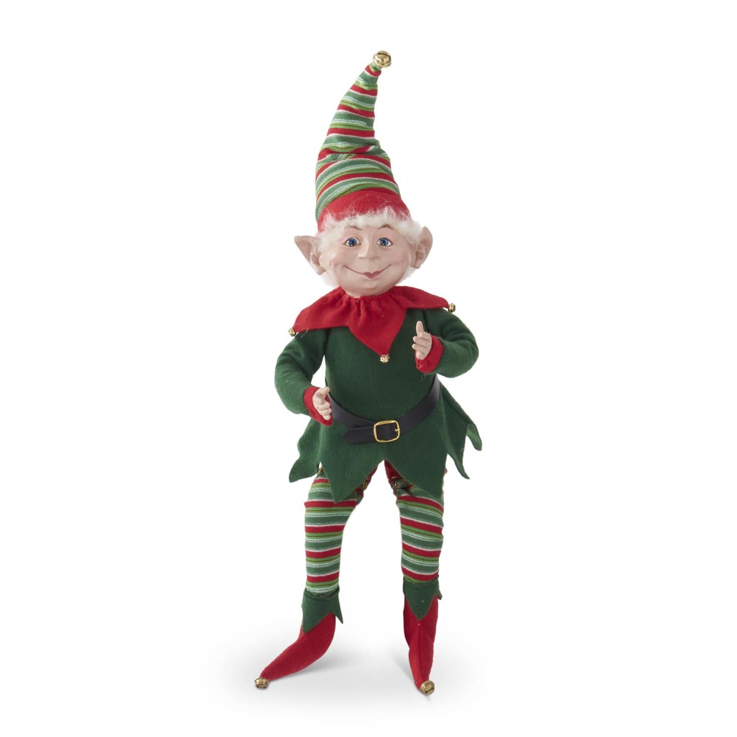 26 Inch Red & Green Posable Christmas Elf