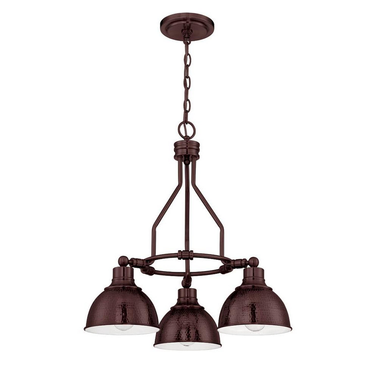 Craftmade - 35923-ABZ - Three Light Chandelier - Timarron - Aged Bronze Brushed