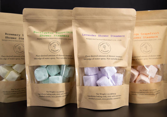 Shower Steamers/ Natural Shower Steamers/ Shower Bombs: Rosemary Lemon