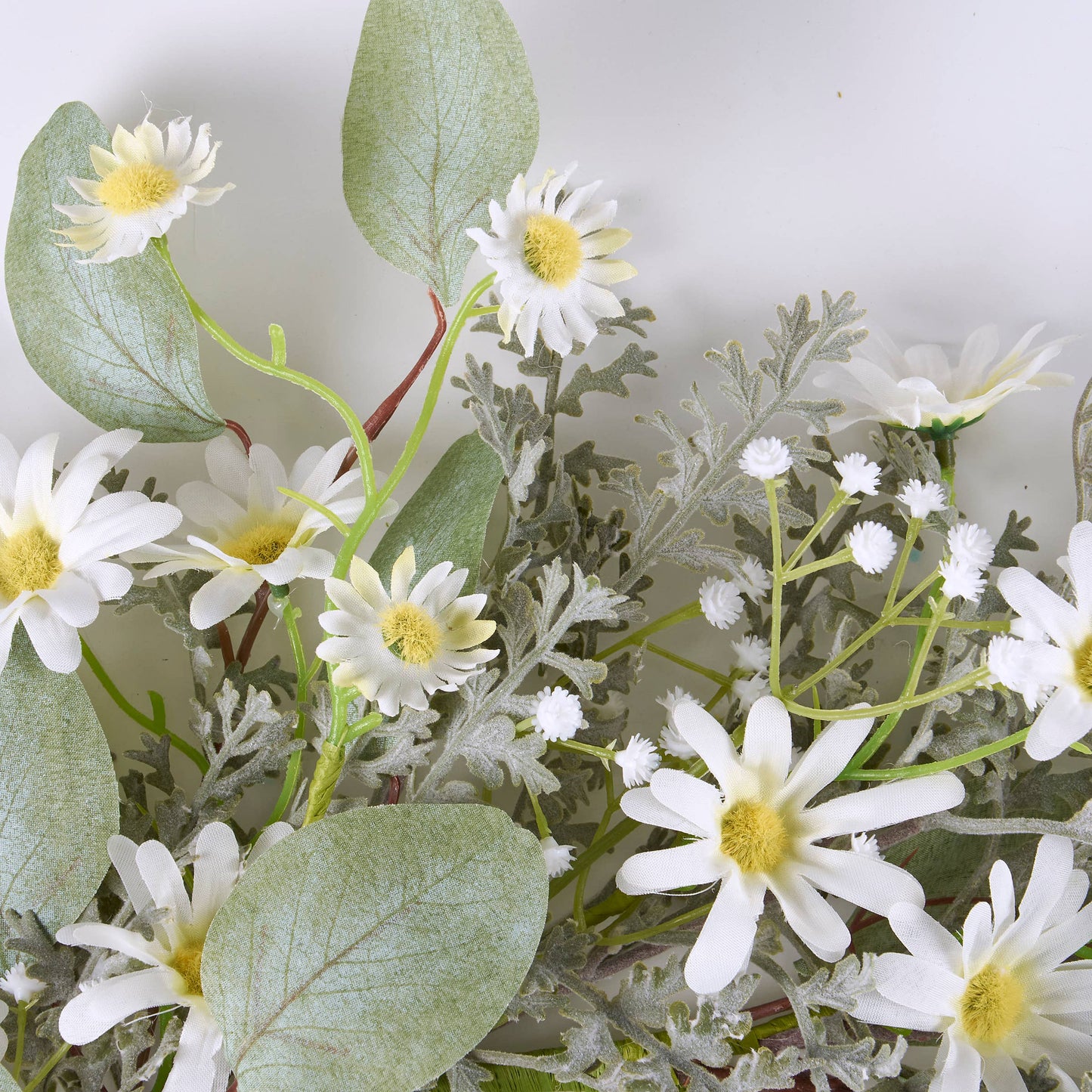 Daisy Mix Wreath