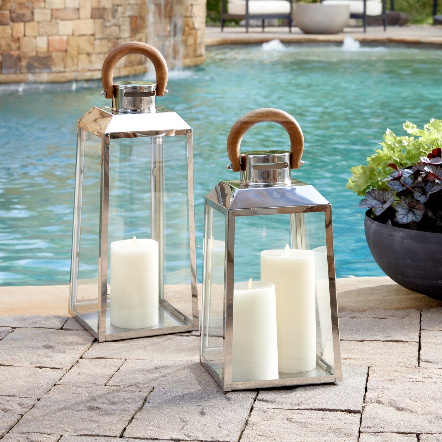 OCEANSIDE OUTDOOR LANTERN LARGE
