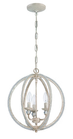 Craftmade - 1043C-ATL - Three Light Mini Chandelier - Mini Chandelier - Antique Linen