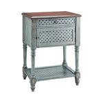 ELK Home - 12030 - Accent Table - Hartford - Aged Blue