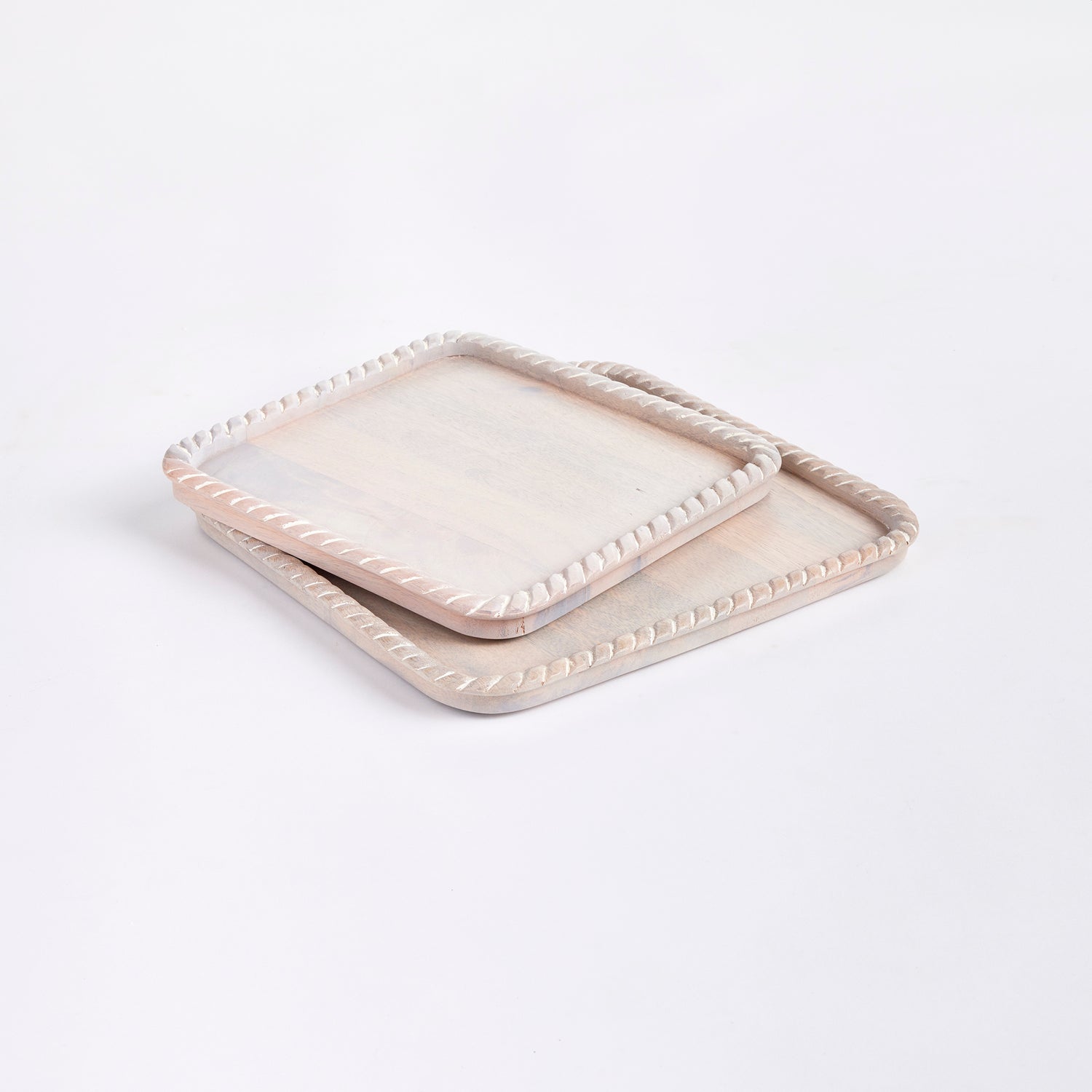 Langley Square Trays, Set Of 2