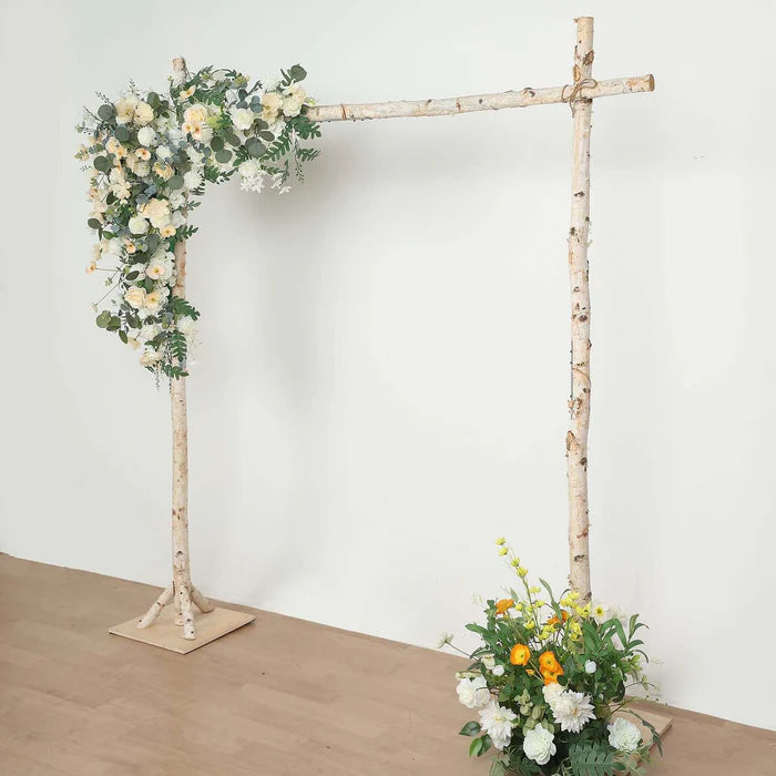 Natural Birch Arbor Backdrop - 7.5ft