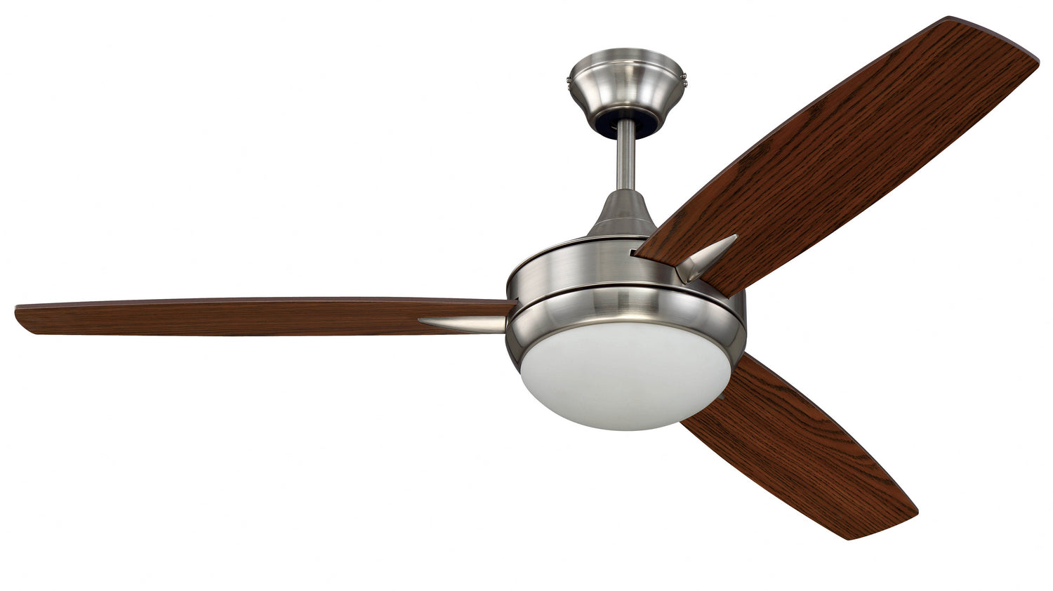 Craftmade - TG52BNK3 - 52"Ceiling Fan - Targas 52" - Brushed Polished Nickel