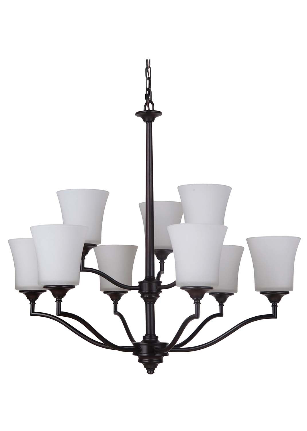 Craftmade - 41729-OB - Nine Light Chandelier - Helena - Oiled Bronze