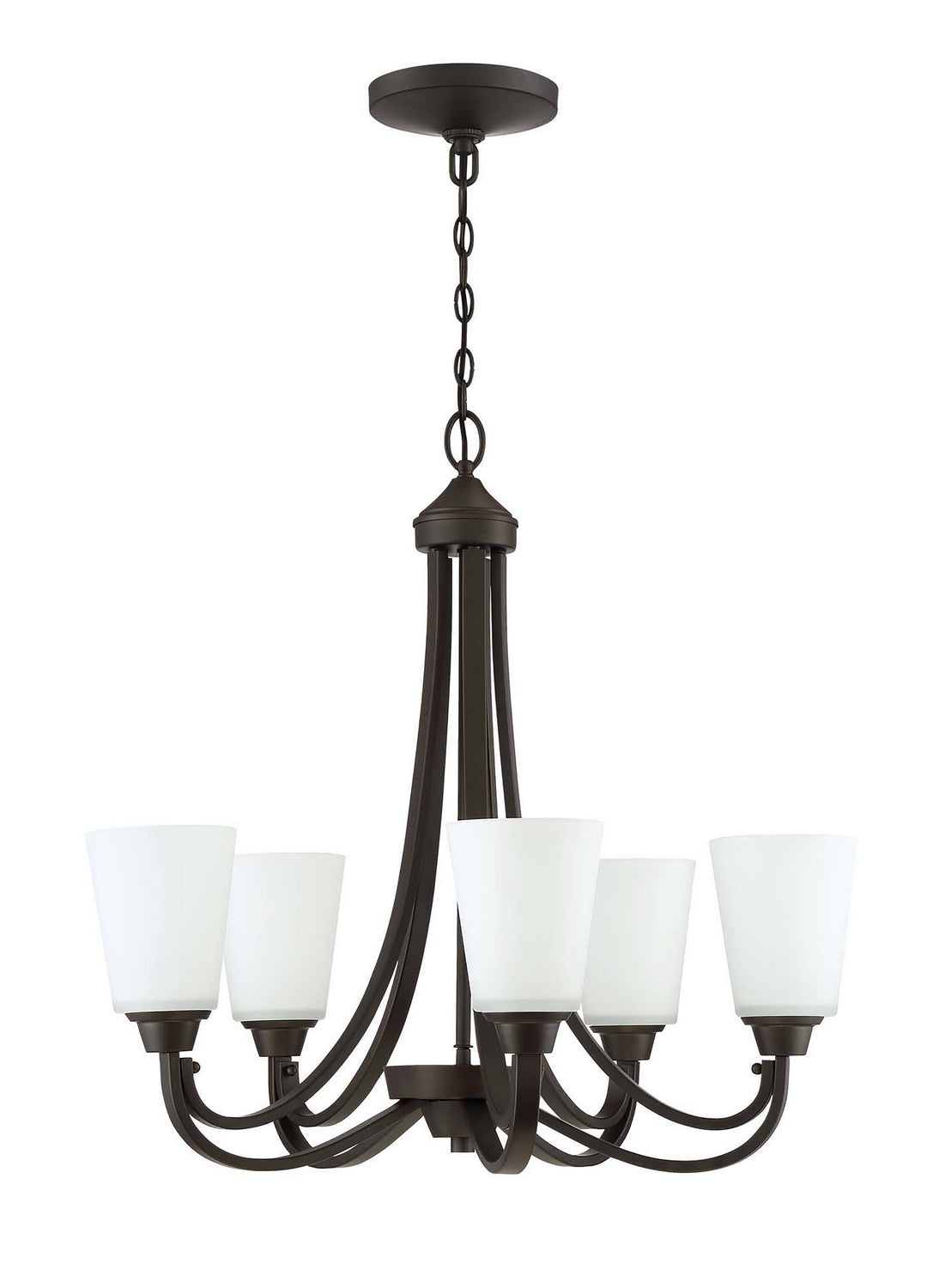 Craftmade - 41925-ESP - Five Light Chandelier - Grace - Espresso