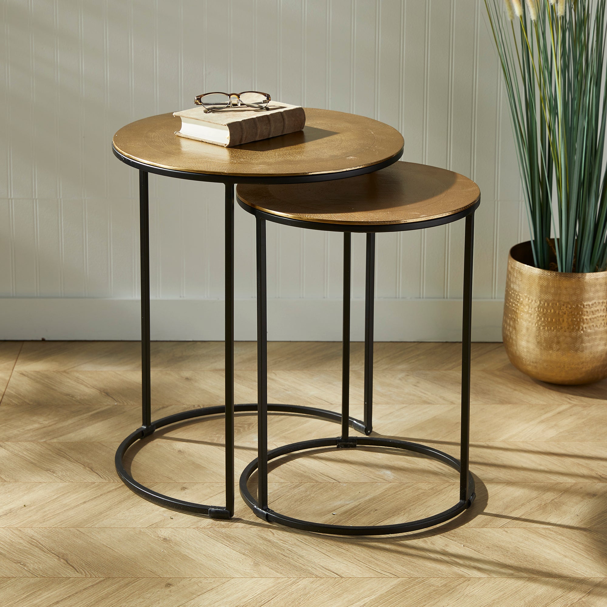 ALAMAR SIDE TABLES, SET OF 2