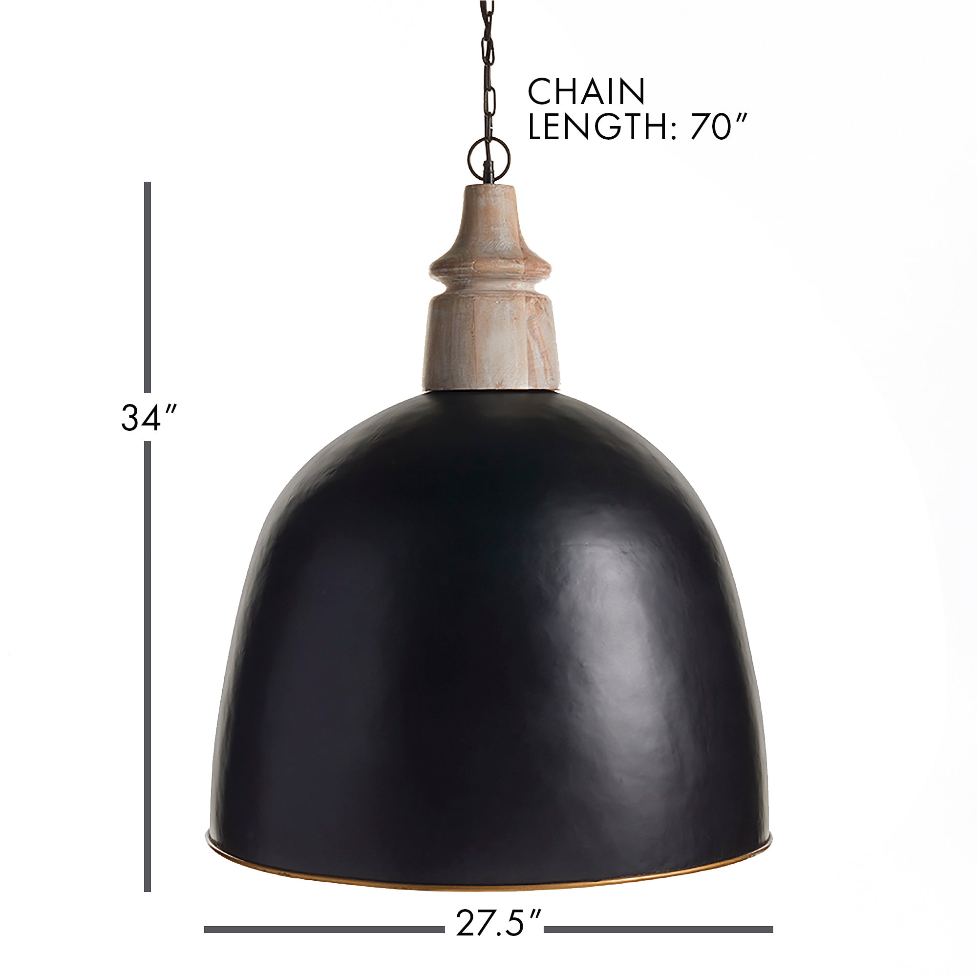 BYZANTINE GRAND DOME PENDANT