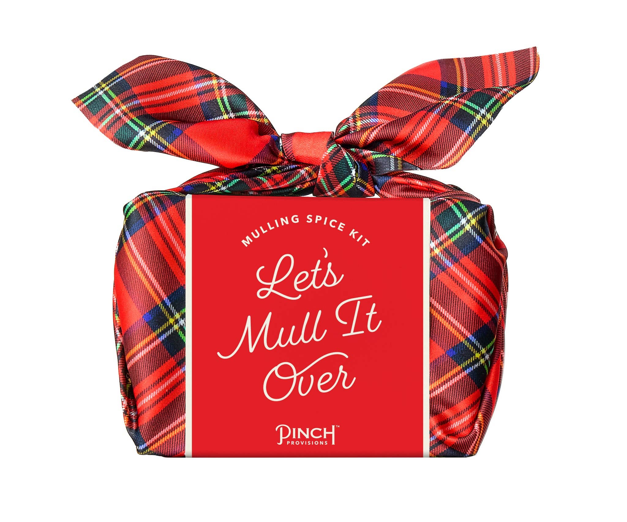 Mulling Spice Kit | Red Tartan Plaid, Holiday Gifts