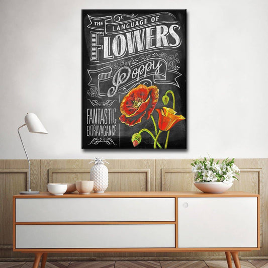 Ready2HangArt Canvas Art 'LOF - Poppies' by Dorothea Taylor: 40 in. H x 30 in. W