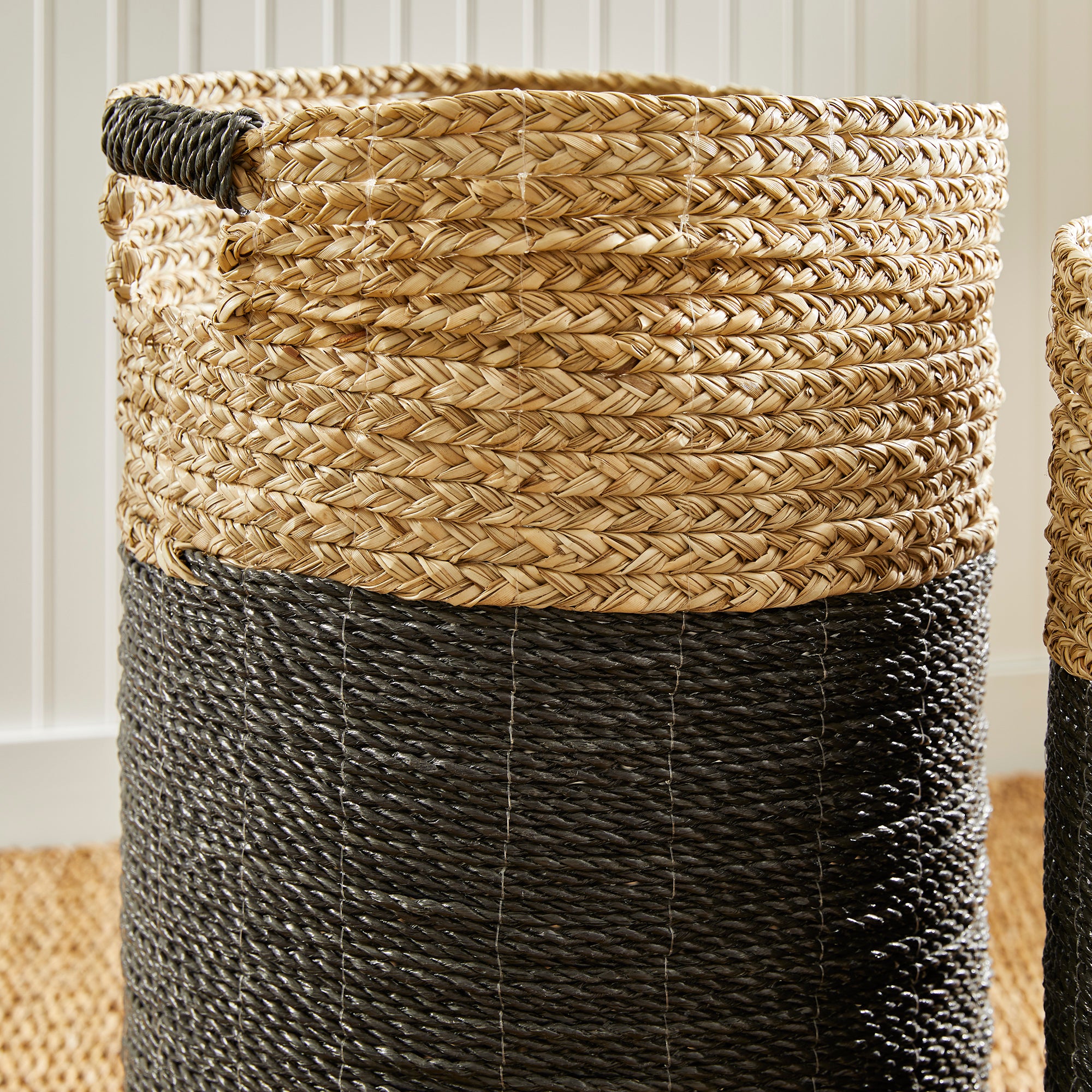 MADURA HAMPER BASKETS, SET OF 2